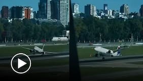 Avión de LATAM protagoniza riesgosa maniobra en aeropuerto de Argentina