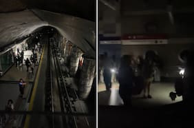 Masivo corte deja a 850 mil clientes sin luz en la RM y 7 estaciones de Metro cerradas