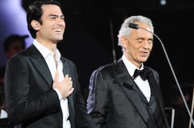 Entre la música y el cariño familiar: cómo es la intensa relación de Andrea y Matteo Bocelli