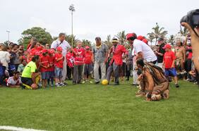 A dos años de su muerte: la última jugada de Pelé fue en una cancha chilena