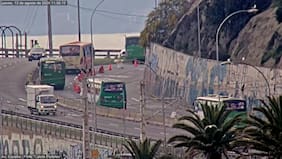 Habilitan pista izquierda de avenida España de Viña del Mar para transporte público y de carga