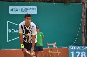 Tomás Barrios logra el mejor triunfo de su carrera para meterse en semifinales del Challenger de Sevilla