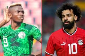 Con Osimhen y Salah como figuras: Nigeria y Egipto rescatan un sufrido empate en el inicio de la Copa Africana de Naciones