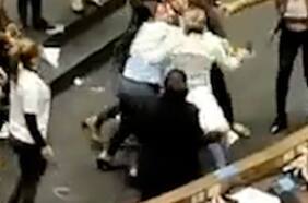 Registran violenta pelea entre diputadas opositoras en el parlamento boliviano