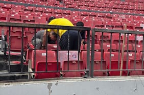 Reparación en marcha: la U publica los arreglos en el Estadio Nacional tras desmanes del debut ante Audax Italiano