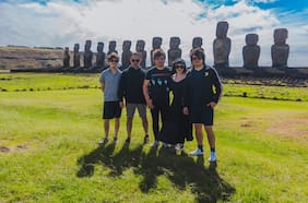 Diario íntimo del viaje de Los Bunkers a Rapa Nui