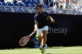 Christian Garin cae en la primera ronda del ATP de Eastbourne y saldrá del top 50 tras Wimbledon