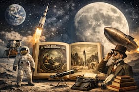 De la profecía a la gloria: cinco libros imprescindibles para viajar a la Luna a través de la gran literatura
