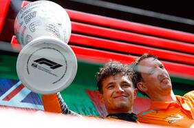 Fórmula 1: Lando Norris sorprende a Verstappen en su casa y gana el GP de Países Bajos