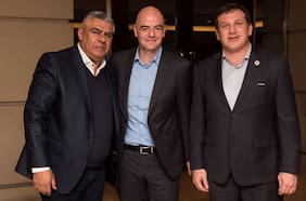 “Hay un líder para la transformación, es Infantino”: presidente de Conmebol se reúne con el timonel de la FIFA y da su postura
