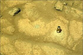 ¿Qué es esto y por qué sobresale de una roca de Marte? La misteriosa pregunta que se hizo la Nasa a través de Twitter