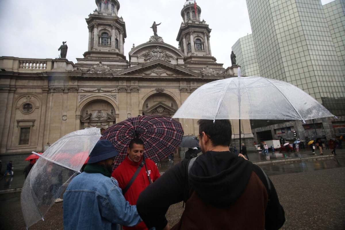 Confirman otro día de lluvia en Santiago: cuándo será y qué esperar del evento. Foto: ATON.