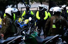 Fiesta clandestina en Parque Almagro terminó con guardias municipales agredidos