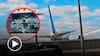 Un avión de United Airlines con 221 pasajeros chocó contra un camión en plena carretera