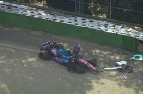 En su retorno a la Fórmula 1: Franco Colapinto sufre un duro accidente en el Gran Premio de Imola