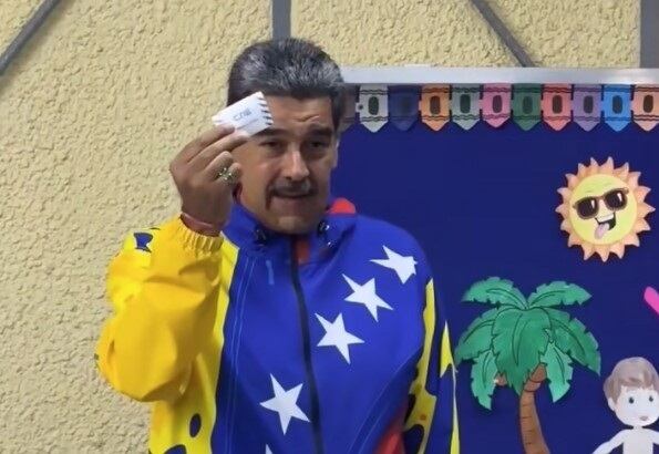 El Presidente de Venezuela, Nicolás Maduro