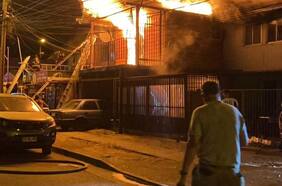 Incendio estructural en Chiguayante deja un total de 12 viviendas quemadas