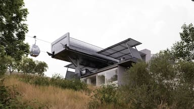 El error “de altura” que llevó al MOP a ordenar la demolición de una de las bases del teleférico de Ciudad Empresarial