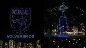 De la Copa Libertadores al ‘volveremos’: el drástico cambio en la presencia de Deportes Iquique en el show de drones