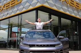 Cristián Sánchez es el nuevo embajador de EXEED