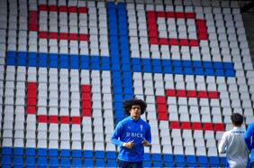 “La alegría de entrenar en tu casa”: revisa la galería de fotos de la primera práctica de la UC en el Claro Arena