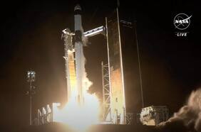 De manera exitosa sale al espacio la misión Crew-7 de la NASA y SpaceX