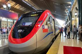 160 km/h y para 236 pasajeros: autoridades inauguran el tren más rápido de Sudamérica que conecta a Santiago con Curicó en solo 2 horas