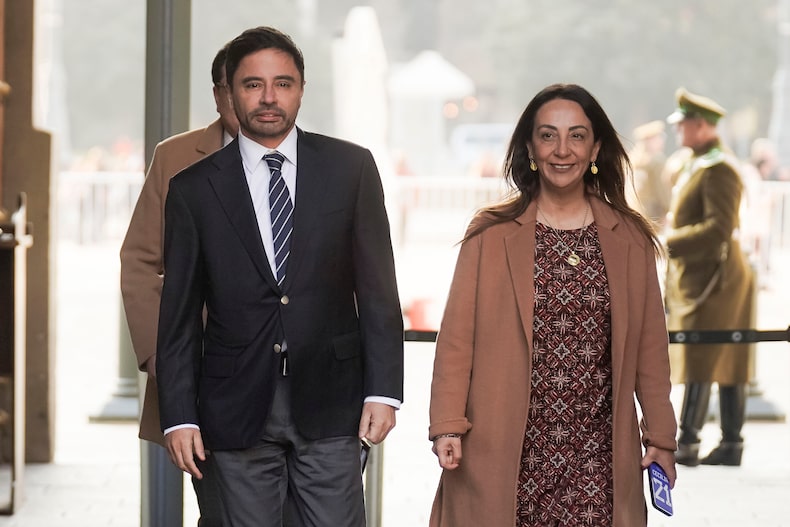 RODOLFO CARTER JUNTO A CECILIA PEREZ