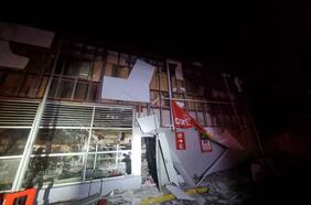 Sujetos roban cajero automático de supermercado en La Florida