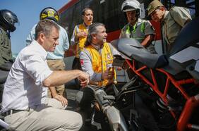 En lo que va de año se han retirado 381 motos de la capital por incumplimiento de normativa vial