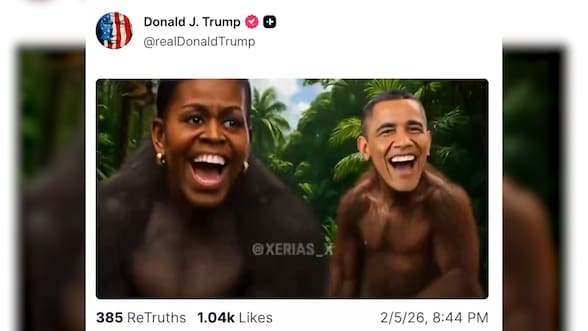 Polémica por video con IA de Trump contra los Obama: críticas, explicaciones y una negativa a disculparse