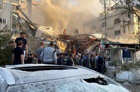 Acusan a Israel de bombardear consulado de Irán en Siria y matar a alto comandante de Guardia Revolucionaria