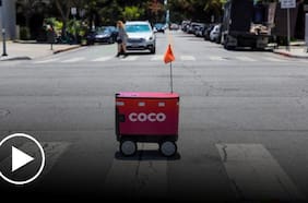 Robots delivery ya recorren Los Ángeles: así está operando esta nueva tecnología