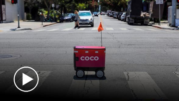 Robots delivery ya recorren Los Ángeles: así está operando esta nueva tecnología