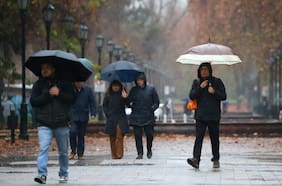 En qué sectores de la Región Metropolitana y zona central lloverá hoy, según el pronóstico del tiempo