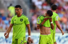 Con Cristiano Ronaldo en cancha: Manchester United es humillado en su visita al Brentford por la Premier League