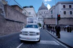 El recorrido del cortejo fúnebre del Papa Francisco por las calles de Roma