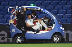 Argentino Exequiel Palacios sufre fractura en la columna ante Paraguay