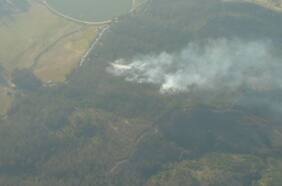 Alerta roja: 18 hectáreas han sido afectadas en Valparaíso por incendio forestal