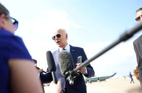 Biden reconoce que “fue un error” decir que había que poner a Trump “en el blanco”