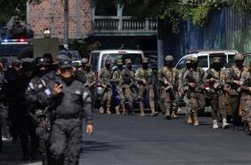 Despliegan 10 mil militares y policías en municipio de El Salvador para localizar a pandilleros