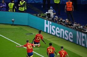 España pega primero: revisa el gol de Nico Williams ante Inglaterra en la final de la Eurocopa