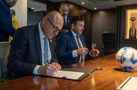 Israel firma inédito acuerdo colaborativo con la Conmebol y se ilusiona con jugar una Copa América