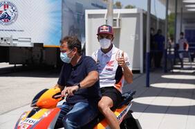La recuperación express de Marc Márquez