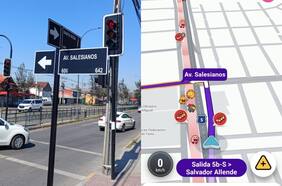 Señaléticas y hasta apps de mapas: se concreta cambio de nombre de Av. Salvador Allende por Salesianos en San Miguel