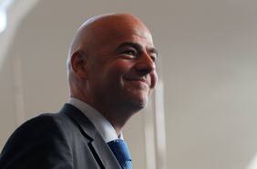 Infantino cede el trono: la broma del presidente de la FIFA a Speed que se toma las miradas en el Mundial de Clubes