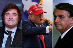 5 posturas políticas en las que se parecen Milei, Trump y Bolsonaro