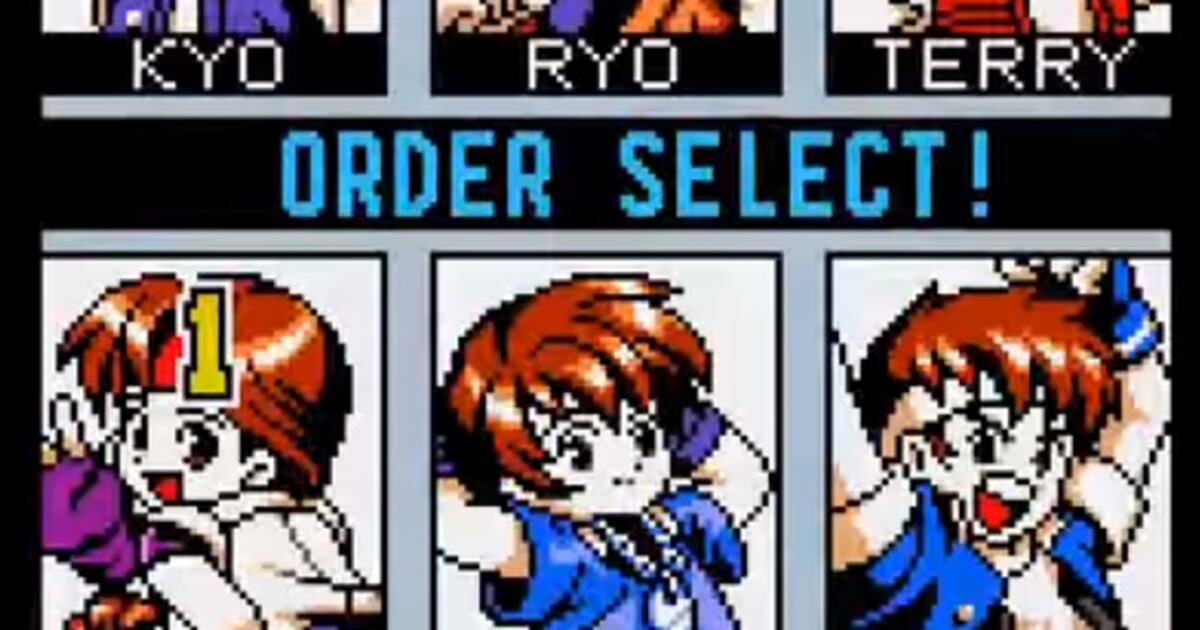 Kof R2 Characters King of Fighters R-2 llegará a la Nintendo Switch en julio - La Tercera