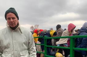 “Nunca había visto caras de dolor tan penetrantes”: el relato de Juan Carlos Cruz, ad portas de su segundo viaje a Ucrania