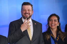 Johannes Kaiser arriba al debate Anatel: “Si la gente vota por convicción vamos a llegar a la segunda vuelta”